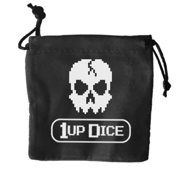 1UP-Dice Cackling Skull polyhedral set