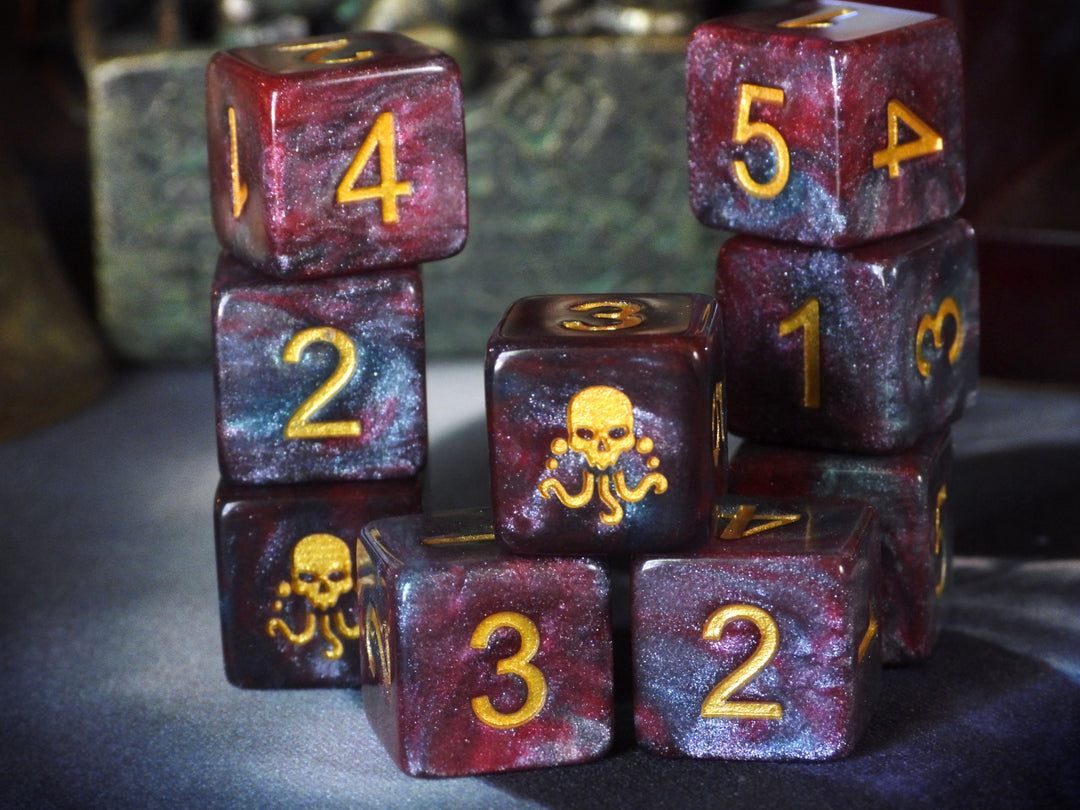 Yog-Sothoth d6 dice set