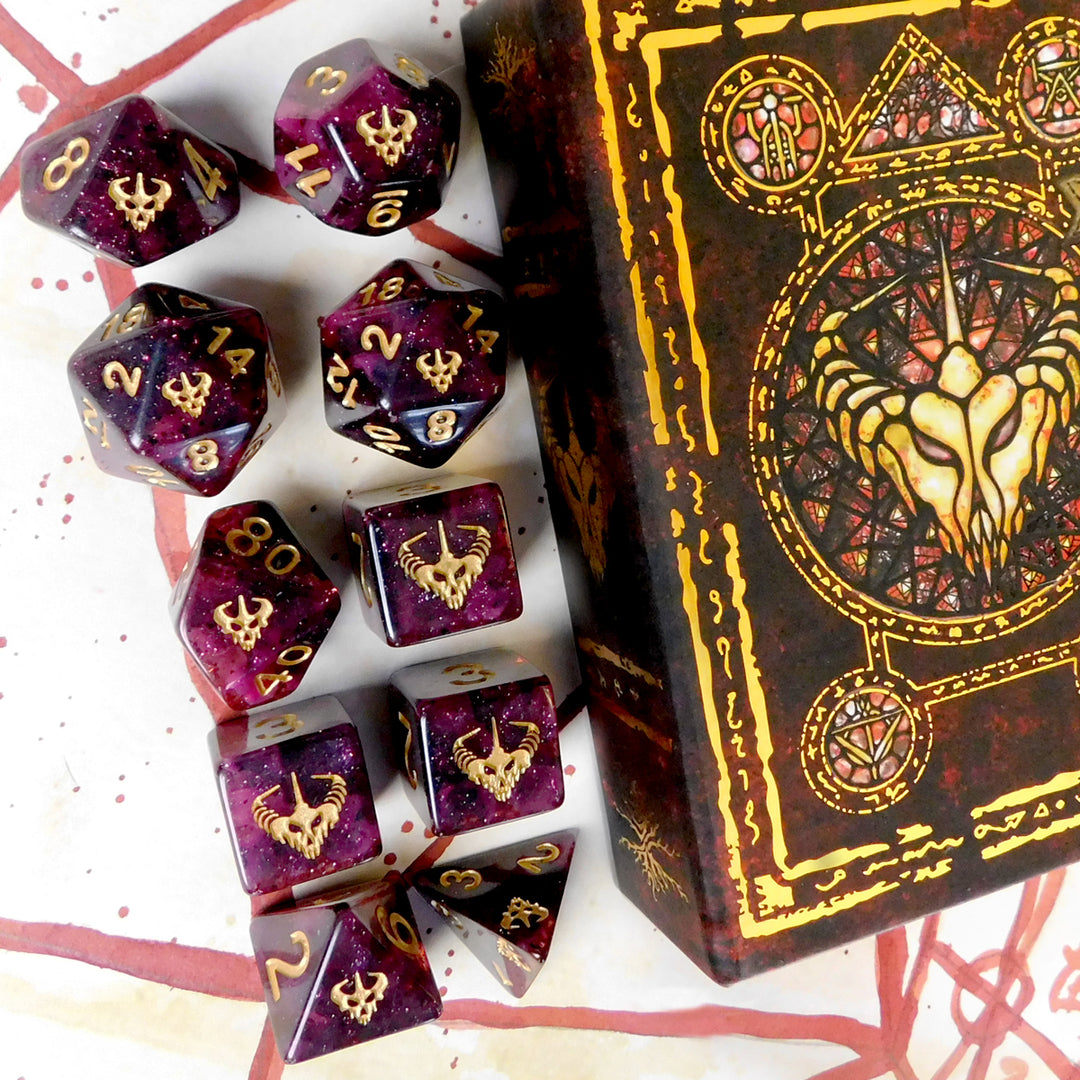 Mythic Elder Dice Glass and Wax Edition - Bundle