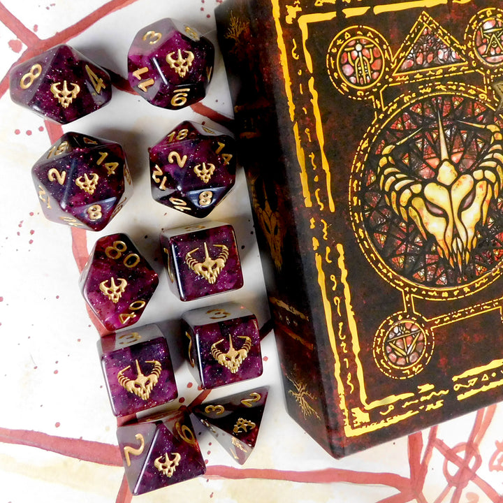 Mythic Elder Dice Glass and Wax Edition - Bundle