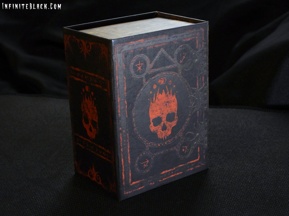 The Mark of the Necronomicon trading card deck box